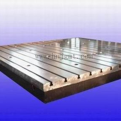 Cast iron t slotted plates